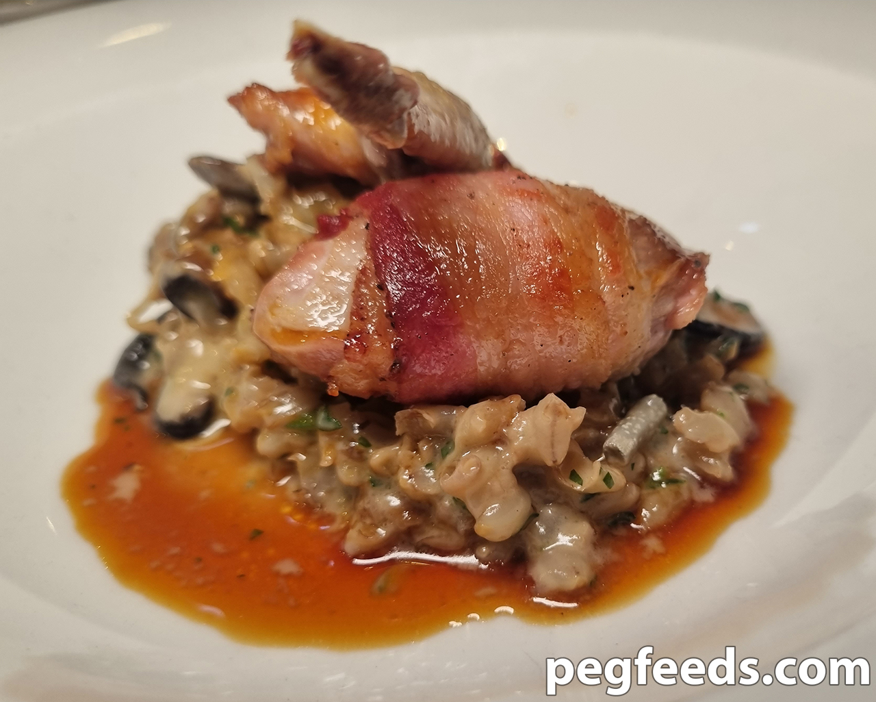 Quail Risotto Scopri - Carlton VIC Restaurant Review - PEGFeeds - Sydney Food Blog